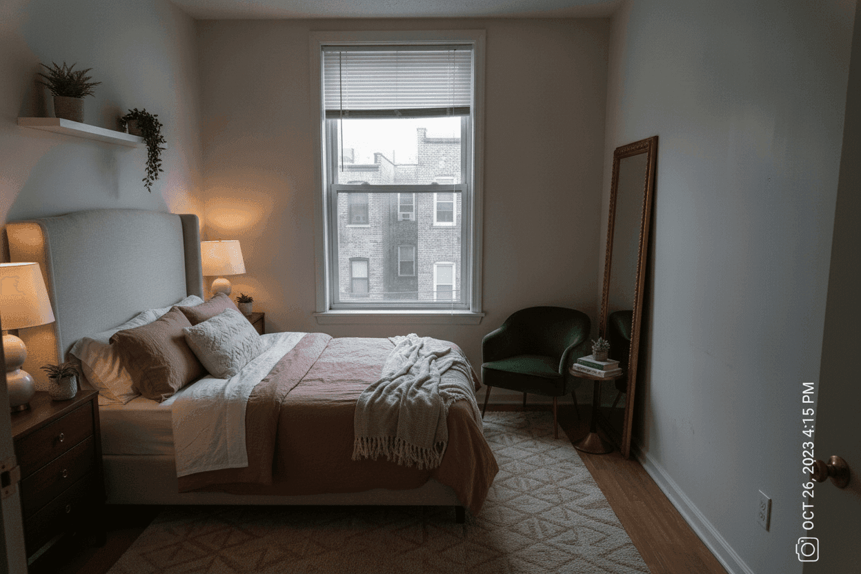Chambre après